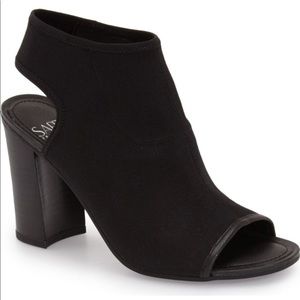 Franco Sarto open toe bootie